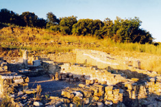 The oppidum near Gaujac