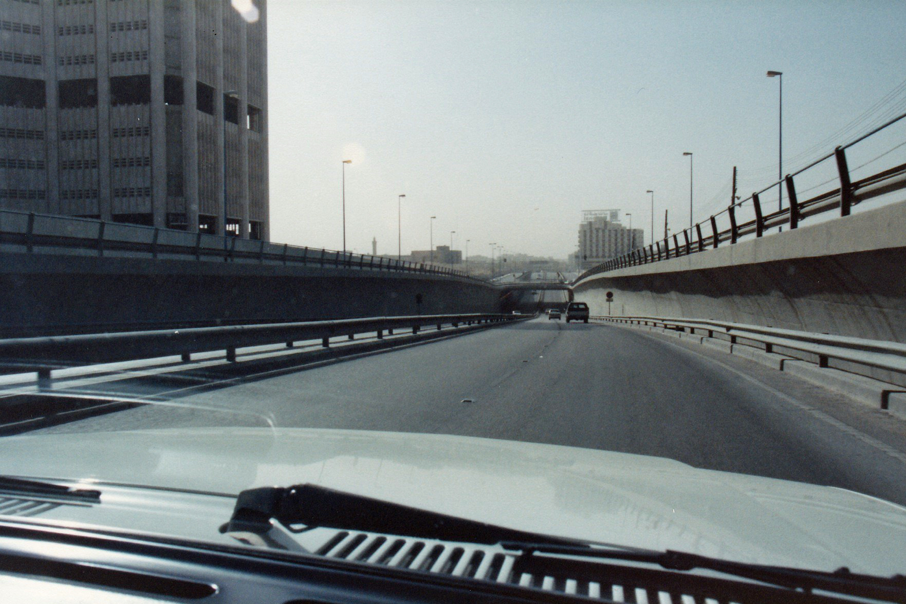 The underpass under Al Mather Street.