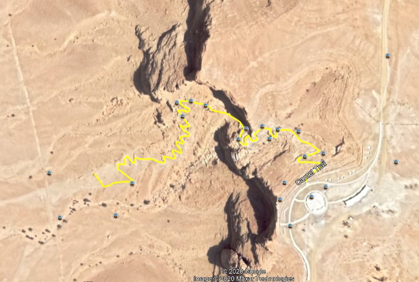 Clickable link for Riyadh Tuwaiq camel trail map